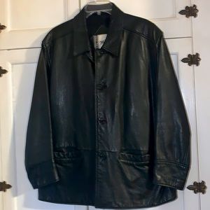 Classic black North Beach Leather by Michael Hoban